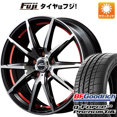 【新品国産5穴114.3車】 夏タイヤ ホイール４本セット 215/50R17 BFグッドリッチ(フジ専売) g FORCE フェノム T/A MID シュナイダー RX02 17インチ :fuji 1842 137605 41274 41274:フジ スペシャルセレクション