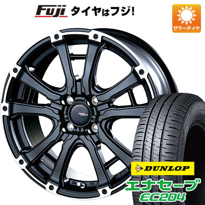 【新品 軽自動車】エブリイワゴン 夏タイヤ ホイール4本セット 165/50R15 ダンロップ エナセーブ EC204 インターミラノ MUD BAHN XR-600S 15インチ｜fujidesignfurniture