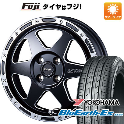 【新品国産4穴100車】 夏タイヤ ホイール4本セット 195/50R16 ヨコハマ ブルーアース ES32 SSR ディバイド TR 6 16インチ :fuji 1502 142961 35488 35488:フジ スペシャルセレクション