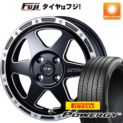 【新品国産4穴100車】 夏タイヤ ホイール4本セット 205/45R16 ピレリ パワジー SSR ディバイド TR 6 16インチ :fuji 1541 142961 36995 36995:フジ スペシャルセレクション