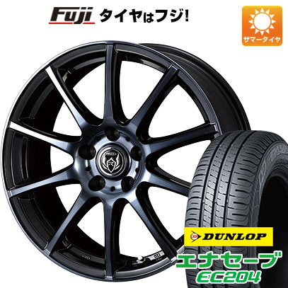 【新品国産4穴100車】 夏タイヤ ホイール4本セット 185/60R16 ダンロップ エナセーブ EC204 ウェッズ ライツレー KC 16インチ :fuji 13442 137517 25573 25573:フジ スペシャルセレクション