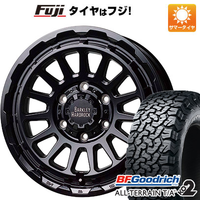 新品国産車用 6穴139.7車 夏タイヤ ホイール4本セット 275/70R17 BFG オールテレーンT/A KO2 RWL/RBL ホットスタッフ バークレイハードロック リザード 17インチ