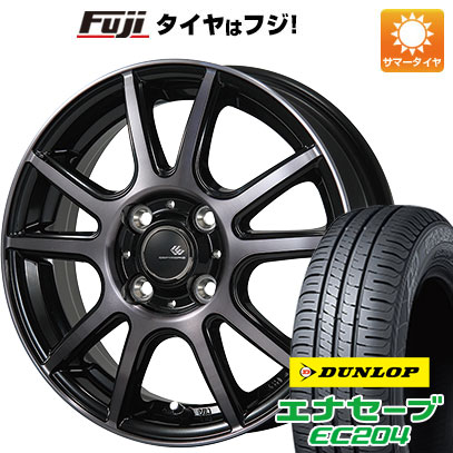 【新品 軽自動車】ソリオ ハスラー 夏タイヤ ホイール4本セット 165/70R14 ダンロップ エナセーブ EC204 トピー セレブロ PFX 14インチ :fuji 21721 138803 25600 25600:フジ スペシャルセレクション