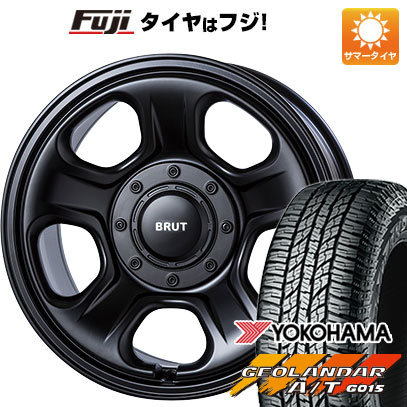 【新品国産6穴139.7車】 夏タイヤ ホイール4本セット 285/70R17 ヨコハマ ジオランダー A/T G015 OWL/RBL トライスター BRUT BR 33 17インチ :fuji 11822 151479 41222 41222:フジ スペシャルセレクション