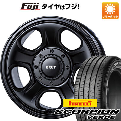 【新品国産5穴114.3車】 夏タイヤ ホイール4本セット 215/70R16 ピレリ スコーピオン ヴェルデ トライスター BRUT BR 33 16インチ :fuji 1581 151475 15757 15757:フジ スペシャルセレクション