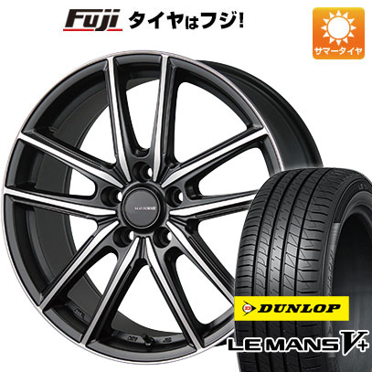 【新品国産5穴114.3車】 夏タイヤ ホイール4本セット 215/55R17 ダンロップ ルマン V+(ファイブプラス) ブリヂストン エコフォルム CRS20 17インチ :fuji 1841 119669 40686 40686:フジ スペシャルセレクション