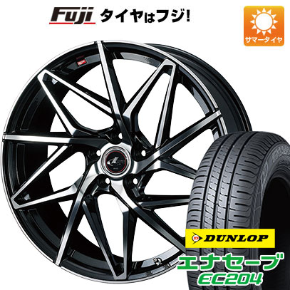 【新品国産5穴114.3車】 夏タイヤ ホイール4本セット 225/50R18 ダンロップ エナセーブ EC204 ウェッズ レオニス IT 18インチ :fuji 1301 136877 25554 25554:フジ スペシャルセレクション