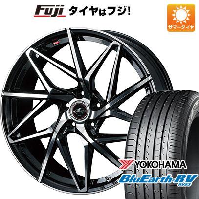 【パンク保証付】【新品国産5穴114.3車】 夏タイヤ ホイール4本セット 215/45R18 ヨコハマ ブルーアース RV 03 ウェッズ レオニス IT 18インチ :fuji 1130 136876 36867 36867:フジ スペシャルセレクション