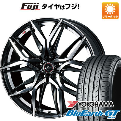 【新品国産5穴114.3車】 夏タイヤ ホイール4本セット 205/65R15 ヨコハマ ブルーアース GT AE51 ウェッズ レオニス LM 15インチ :fuji 1981 136847 28580 28580:フジ スペシャルセレクション