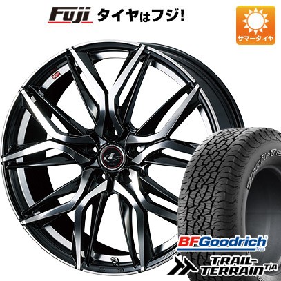 【新品国産5穴100車】 夏タイヤ ホイール4本セット 225/55R18 BFグッドリッチ トレールテレーンT/A ORBL ウェッズ レオニス LM 18インチ :fuji 2288 136853 36808 36808:フジ スペシャルセレクション