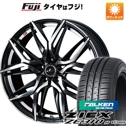 ZIEX 【新品国産車用 5穴114.3車】 夏タイヤ ホイール4本セット 205