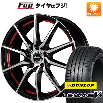 【新品国産5穴114.3車】 夏タイヤ ホイール4本セット 215/60R16 ダンロップ ルマン V+(ファイブプラス) MID シュナイダー RX810 16インチ :fuji 1601 132873 40687 40687:フジ スペシャルセレクション