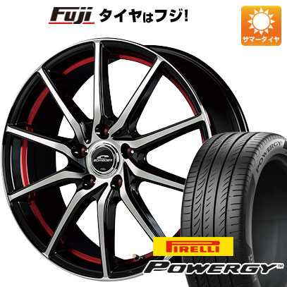 【新品国産5穴114.3車】 夏タイヤ ホイール4本セット 225/60R17 ピレリ パワジー MID シュナイダー RX810 17インチ :fuji 1845 133613 36987 36987:フジ スペシャルセレクション