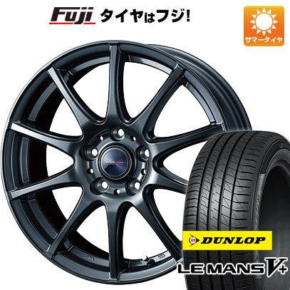 【新品国産5穴114.3車】 夏タイヤ ホイール4本セット 205/60R16 ダンロップ ルマン V+(ファイブプラス) ウェッズ ヴェルバ チャージ 16インチ :fuji 1621 126881 40676 40676:フジ スペシャルセレクション