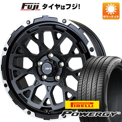 【新品国産5穴114.3車】 夏タイヤ ホイール４本セット 225/60R17 ピレリ パワジー フォーバイフォーエンジニア エアージー ロックス 17インチ :fuji 1845 147238 36987 36987:フジ スペシャルセレクション