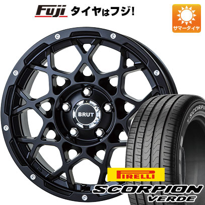 【新品国産5穴114.3車】 夏タイヤ ホイール4本セット 215/70R16 ピレリ スコーピオン ヴェルデ トライスター BRUT BR 55 16インチ :fuji 1581 151449 15757 15757:フジ スペシャルセレクション