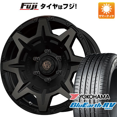 【パンク保証付】【新品国産5穴114.3車】 夏タイヤ ホイール4本セット 215/60R17 ブルーアース RV 03 ウェッズ クロスオーバーガーメンツ Style M 17インチ :fuji 1843 128342 36876 36876:フジ スペシャルセレクション