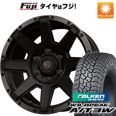 【新品国産車用 6穴139.7車】 夏タイヤ ホイール4本セット 35X12.5R17 ファルケン ワイルドピーク A/T3W ウェッズ クロスオーバーガーメンツ Style U 17インチ