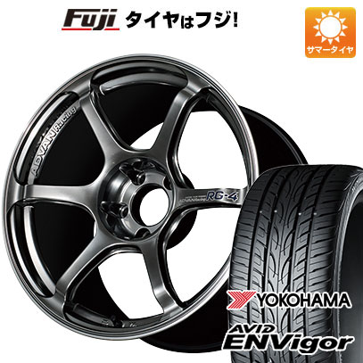 【新品国産5穴114.3車】 夏タイヤ ホイール4本セット 225/40R18 ヨコハマ エイビッド エンビガーS321 ヨコハマ アドバンレーシング RG4 18インチ :fuji 1131 121704 38559 38559:フジ スペシャルセレクション