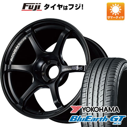 【新品国産車用 5穴114.3車】 夏タイヤ ホイール4本セット 225/50R18 ヨコハマ ブルーアース GT AE51 ヨコハマ アドバンレーシング RG4 18インチ