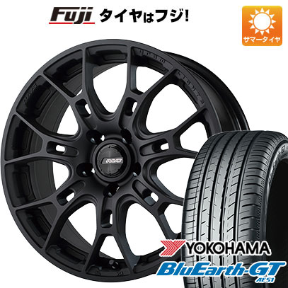 【新品国産5穴114.3車】 夏タイヤ ホイール4本セット 215/50R17 ヨコハマ ブルーアース GT AE51 レイズ グラムライツ アズール57BNX 17インチ :fuji 1842 139313 28552 28552:フジ スペシャルセレクション