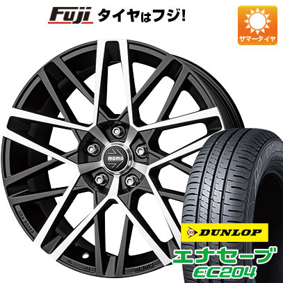 【新品国産5穴114.3車】 夏タイヤ ホイール4本セット 225/45R18 ダンロップ エナセーブ EC204 モモ アベンジャー 18インチ :fuji 1261 125366 25552 25552:フジ スペシャルセレクション