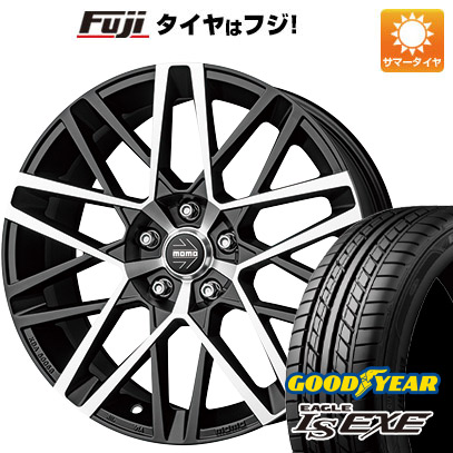 【新品国産5穴114.3車】 夏タイヤ ホイール4本セット 225/45R18 グッドイヤー イーグル エルエス エグゼ(限定) モモ アベンジャー 18インチ :fuji 1261 125366 31587 31587:フジ スペシャルセレクション