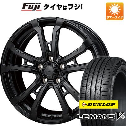 【新品国産5穴114.3車】 夏タイヤ ホイール４本セット 215/45R18 ダンロップ ルマン V+(ファイブプラス) モンツァ HI BLOCK ヴィラス 18インチ :fuji 1130 137108 40683 40683:フジ スペシャルセレクション