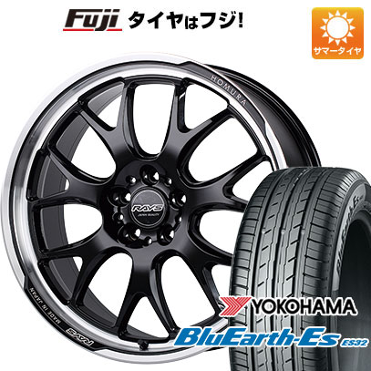 【新品国産5穴114.3車】 夏タイヤ ホイール4本セット 245/40R19 ヨコハマ ブルーアース ES32 レイズ ホムラ 2X7RA 19インチ :fuji 1122 140024 35461 35461:フジ スペシャルセレクション