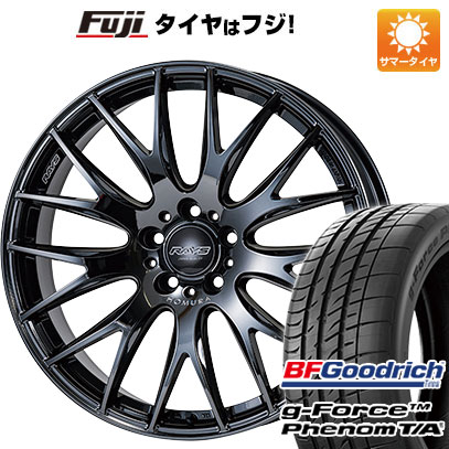 【新品国産5穴114.3車】 夏タイヤ ホイール4本セット 245/40R19 BFG(フジ専売) g FORCE フェノム T/A レイズ ホムラ 2X9PLUS JET BLACK EDITIONIII 19インチ :fuji 1122 140033 41289 41289:フジ スペシャルセレクション