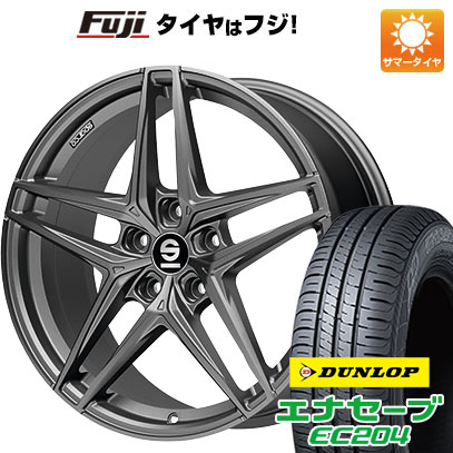 【新品国産5穴114.3車】 夏タイヤ ホイール4本セット 215/50R17 ダンロップ エナセーブ EC204 OZ SPARCO レコード 17インチ :fuji 1842 120353 25557 25557:フジ スペシャルセレクション