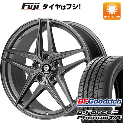 【新品国産5穴114.3車】 夏タイヤ ホイール４本セット 215/50R17 BFグッドリッチ(フジ専売) g-FORCE フェノム T/A OZ SPARCO レコード 17インチ | BFグッドリッチ