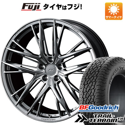 【新品国産車用 5穴114.3車】 夏タイヤ ホイール4本セット 225/60R18 BFグッドリッチ トレールテレーンT/A ORBL ウェッズ F-ZERO FZ-5 18インチ