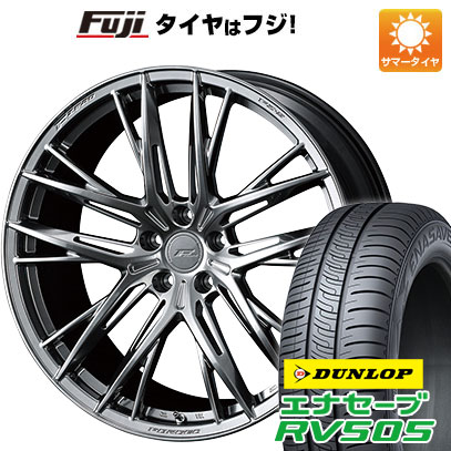 【新品国産5穴114.3車】 夏タイヤ ホイール4本セット 245/40R20 ダンロップ エナセーブ RV505 ウェッズ F ZERO FZ 5 20インチ :fuji 1461 136837 29324 29324:フジ スペシャルセレクション