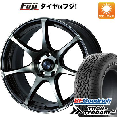 【新品国産5穴114.3車】 夏タイヤ ホイール4本セット 235/60R18 BFグッドリッチ トレールテレーンT/A ORBL ウェッズ ウェッズスポーツ SA 75R 18インチ :fuji 27064 136903 36812 36812:フジ スペシャルセレクション