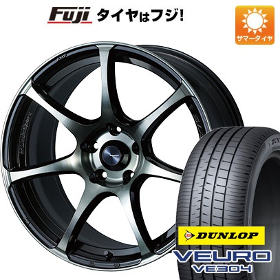 【新品】60系プリウス 夏タイヤ ホイール４本セット 195/60R17 ダンロップ ビューロ VE304 ウェッズ ウェッズスポーツ SA 75R 17インチ :fuji 28301 136898 41035 41035:フジ スペシャルセレクション