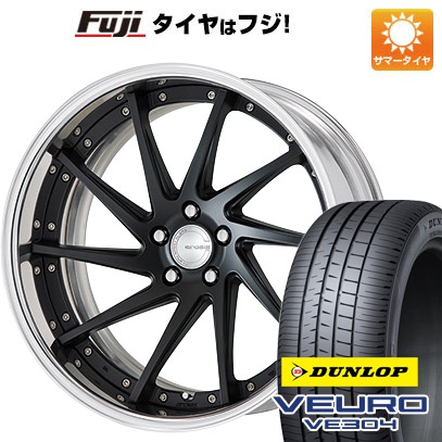 【新品】40系アルファード/ヴェルファイア用 夏タイヤ ホイール4本セット 245/40R21 ダンロップ ビューロ VE304 ワーク グノーシスCV CVS 21インチ