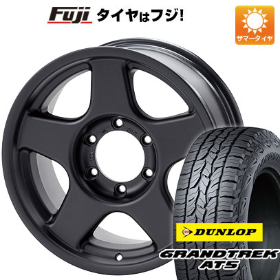 【新品国産6穴139.7車】 夏タイヤ ホイール4本セット 265/65R17 ダンロップ グラントレック AT5 フォーバイフォーエンジニア ブラッドレー V 17インチ :fuji 11822 124285 32862 32862:フジ スペシャルセレクション