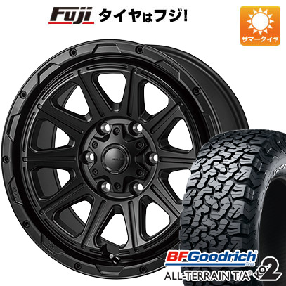 【新品国産車用 6穴139.7車】 夏タイヤ ホイール4本セット 35X12.5R17 BFグッドリッチ オールテレーンT/A KO2 RWL/RBL モンツァ HI-BLOCK レグルス 17インチ