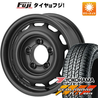 【新品】ジムニー 夏タイヤ ホイール4本セット 185/85R16 ヨコハマ ジオランダー A/T G015 WL/RBL アピオ ワイルドボア ベンチュラ 16インチ :fuji 16701 138821 37521 37521:フジ スペシャルセレクション