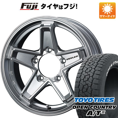 【新品】ジムニーシエラ 夏タイヤ ホイール4本セット 195/80R15 トーヨー オープンカントリー A/T III RBL ウェッズ キーラー タクティクス 15インチ :fuji 21161 123072 38633 38633:フジ スペシャルセレクション