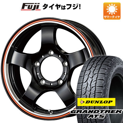 【新品】ジムニー 夏タイヤ ホイール4本セット 175/80R16 ダンロップ グラントレック AT5 コーセイ JBランダー 16インチ :fuji 16701 125014 32872 32872:フジ スペシャルセレクション