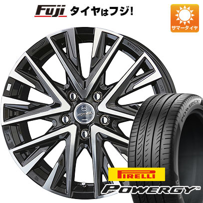 【新品国産5穴114.3車】 夏タイヤ ホイール4本セット 205/45R17 ピレリ パワジー 共豊 スマック レジーナ 17インチ :fuji 1670 128775 36986 36986:フジ スペシャルセレクション