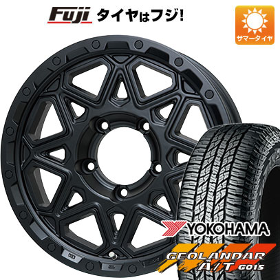 【新品】ジムニー 夏タイヤ ホイール4本セット 215/85R16 ヨコハマ ジオランダー A/T G015 OWL/RBL レアマイスター LMG モンタグナ 16インチ :fuji 16701 120446 22885 22885:フジ スペシャルセレクション