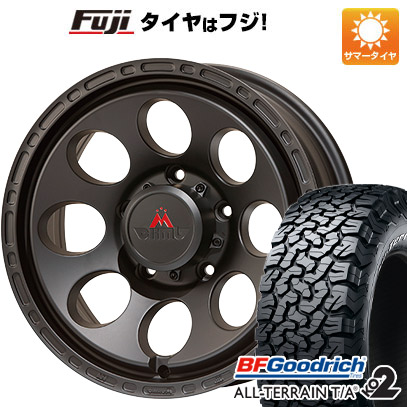 【新品】ジムニーシエラ 夏タイヤ ホイール4本セット 225/70R16 BFグッドリッチ オールテレーンT/A KO2 RWL/RBL エムクライム アストロ DC 16インチ :fuji 16701 119072 22213 22213:フジ スペシャルセレクション