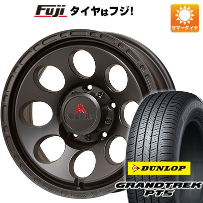 【新品】ジムニー 夏タイヤ ホイール４本セット 175/80R16 ダンロップ グラントレック PT5 エムクライム アストロ DC 16インチ :fuji 16701 152833 40811 40811:フジ スペシャルセレクション