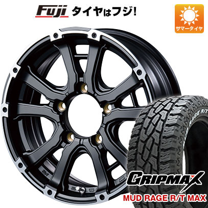 【新品】ジムニー 夏タイヤ ホイール４本セット 175/80R16 グリップマックス マッドレイジR/T MAX RWL(限定) インターミラノ MUD BAHN XR 600S 16インチ :fuji 16701 115791 43256 43256:フジ スペシャルセレクション