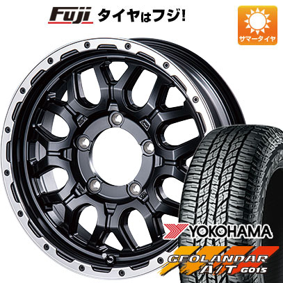 【新品】ジムニーシエラ 夏タイヤ ホイール4本セット 225/70R16 ヨコハマ ジオランダー A/T G015 RBL インターミラノ MUD BAHN XR 800M 16インチ :fuji 16701 128043 22909 22909:フジ スペシャルセレクション