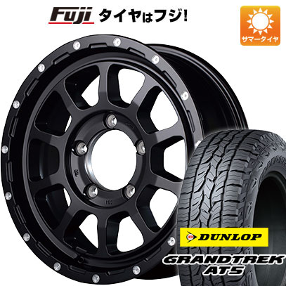 【新品】ジムニーシエラ 夏タイヤ ホイール4本セット 225/70R16 ダンロップ グラントレック AT5 MID ナイトロパワー M10 パーシングJ 16インチ :fuji 16701 132876 32867 32867:フジ スペシャルセレクション