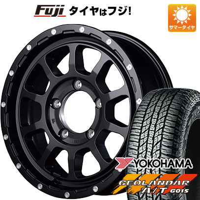 【新品】ジムニー 夏タイヤ ホイール4本セット 215/85R16 ヨコハマ ジオランダー A/T G015 OWL/RBL MID ナイトロパワー M10 パーシングJ 16インチ :fuji 16701 132875 22885 22885:フジ スペシャルセレクション